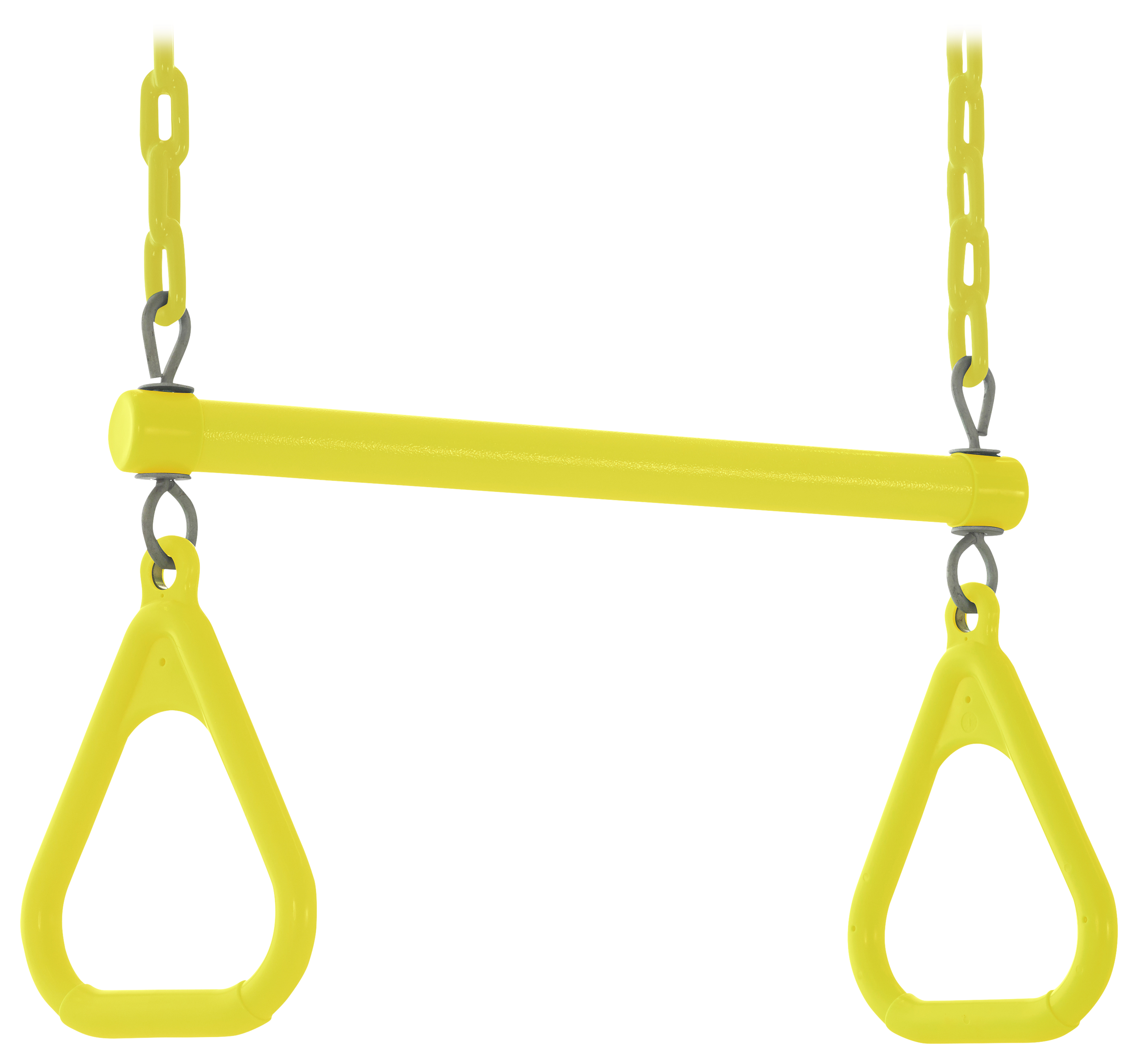 Upper Bounce Swingan Trapeze Swing Bar with VinylCoated Chain Bass